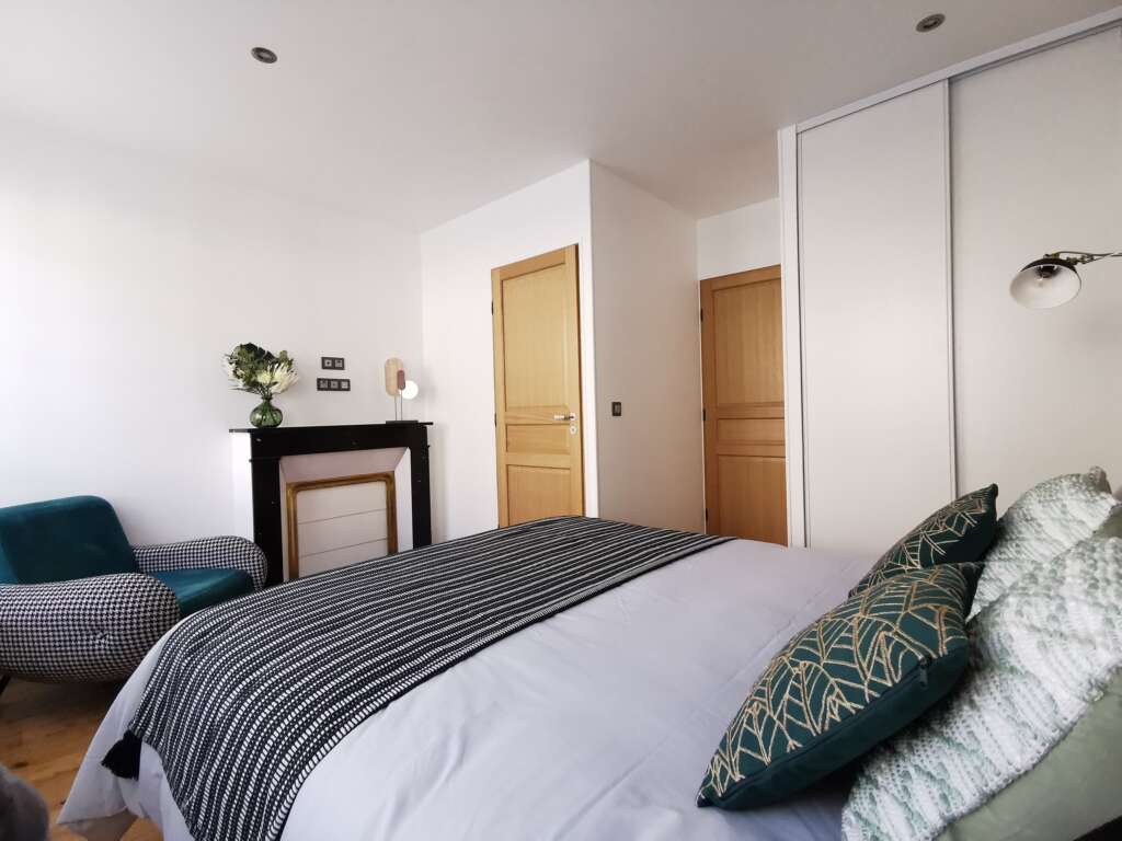 Les Bulles d'Aÿ - Terrasse, gîte de vacances pour 8 personnes à Aÿ en Champagne